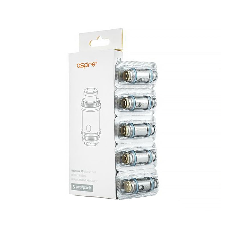 Aspire Nautilus XS Mesh Coils 0.7Ohm (5-Pack)