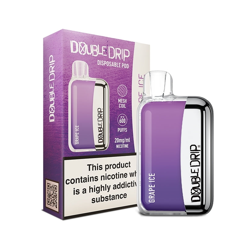 Double Drip Disposable - Grape Ice