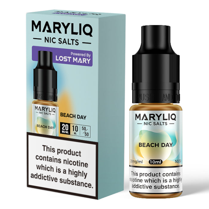 MaryLiq 10ml Nic Salts - Beach Day