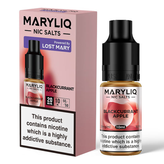 MaryLiq 10ml Nic Salts - Blackcurrant Apple