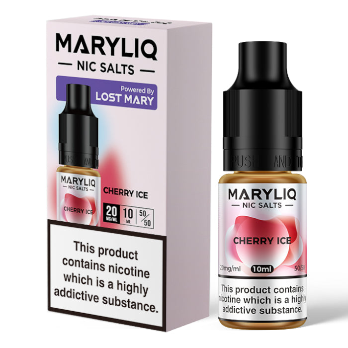 MaryLiq 10ml Nic Salts - Cherry Ice