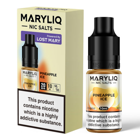 MaryLiq 10ml Nic Salts - Pineapple Ice