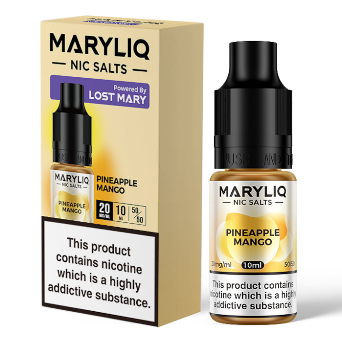 MaryLiq 10ml Nic Salts - Pineapple Mango