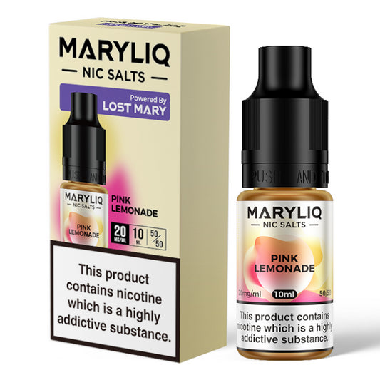 MaryLiq 10ml Nic Salts - Pink Lemonade