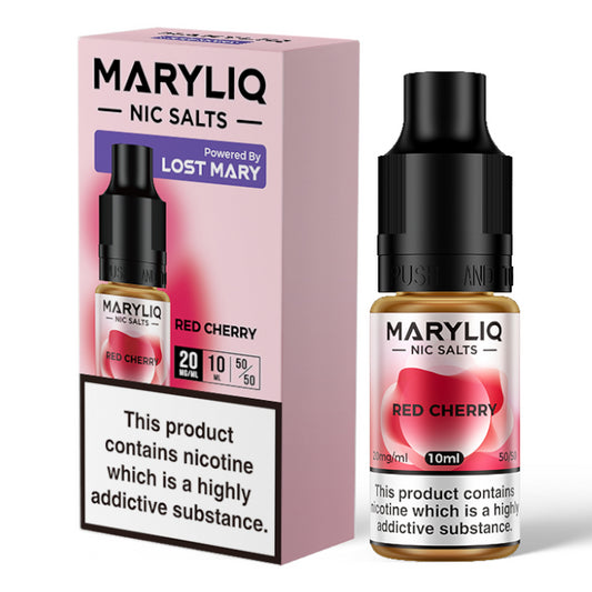 MaryLiq 10ml Nic Salts - Red Cherry