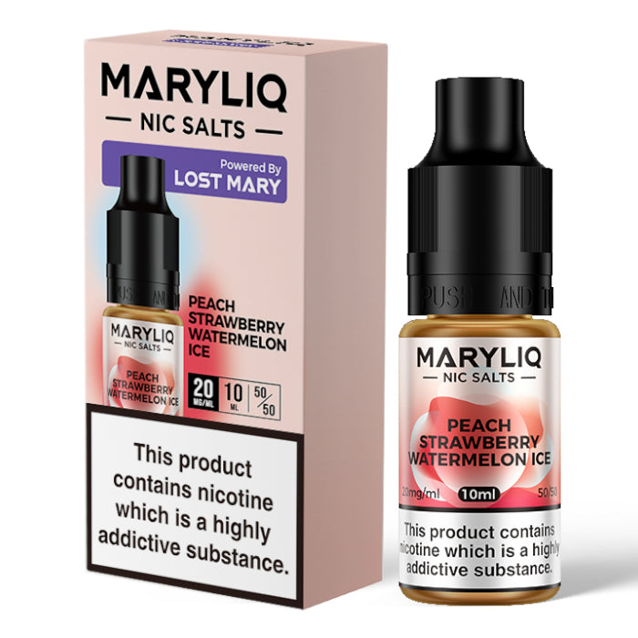 MaryLiq 10ml Nic Salts - Strawberry Ice