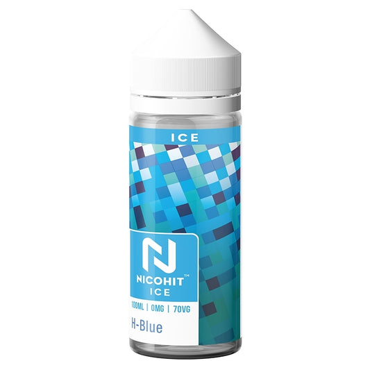 Nicohit ICE 100ml Shortfill - H-Blue