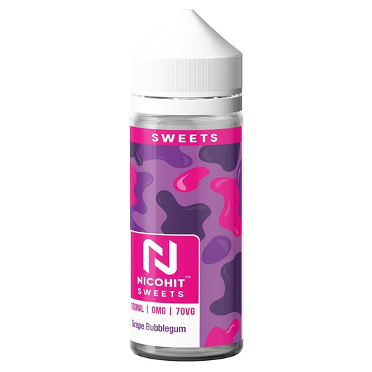 Nicohit SWEETS 100ml Shortfill - Bubblegum