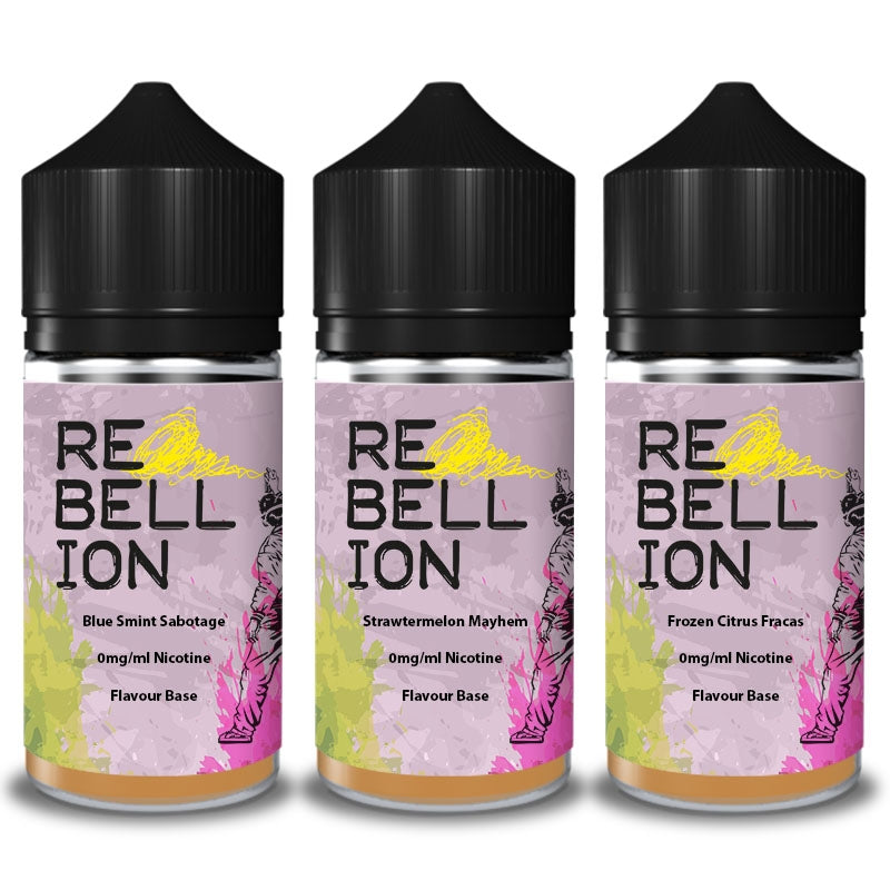 Rebellion 50ml Shortfill - Strawbarb Insurgency