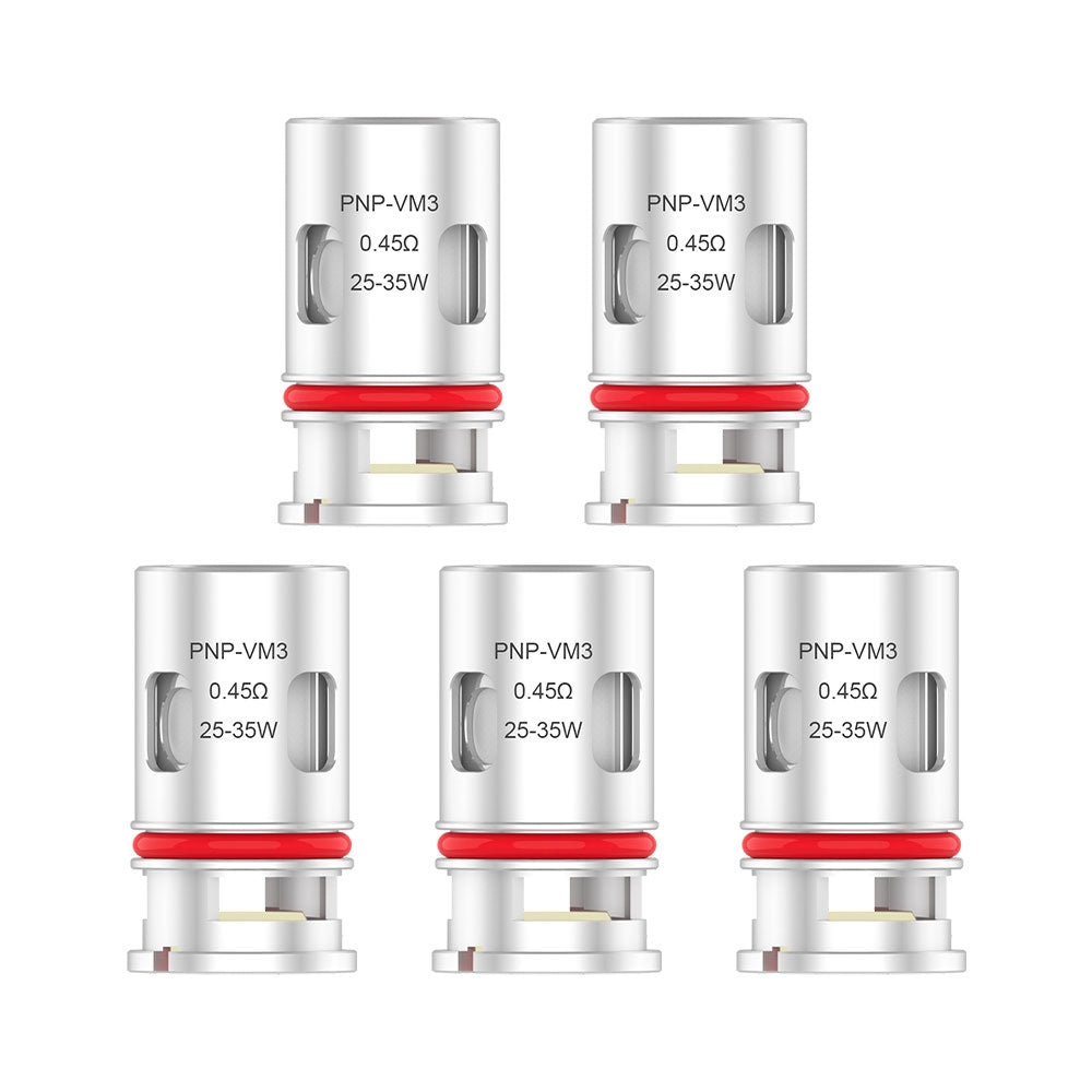 Voopoo PnP-VM3 0.45ohm Mesh Coils (5 Pack)