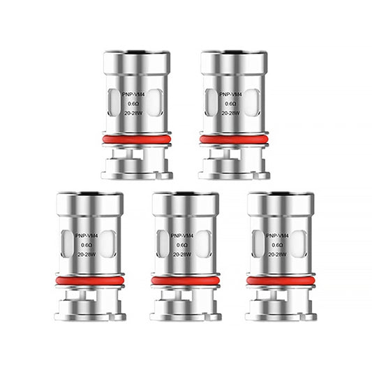 Voopoo PnP-VM4 0.6ohm Mesh Coils (5 Pack)